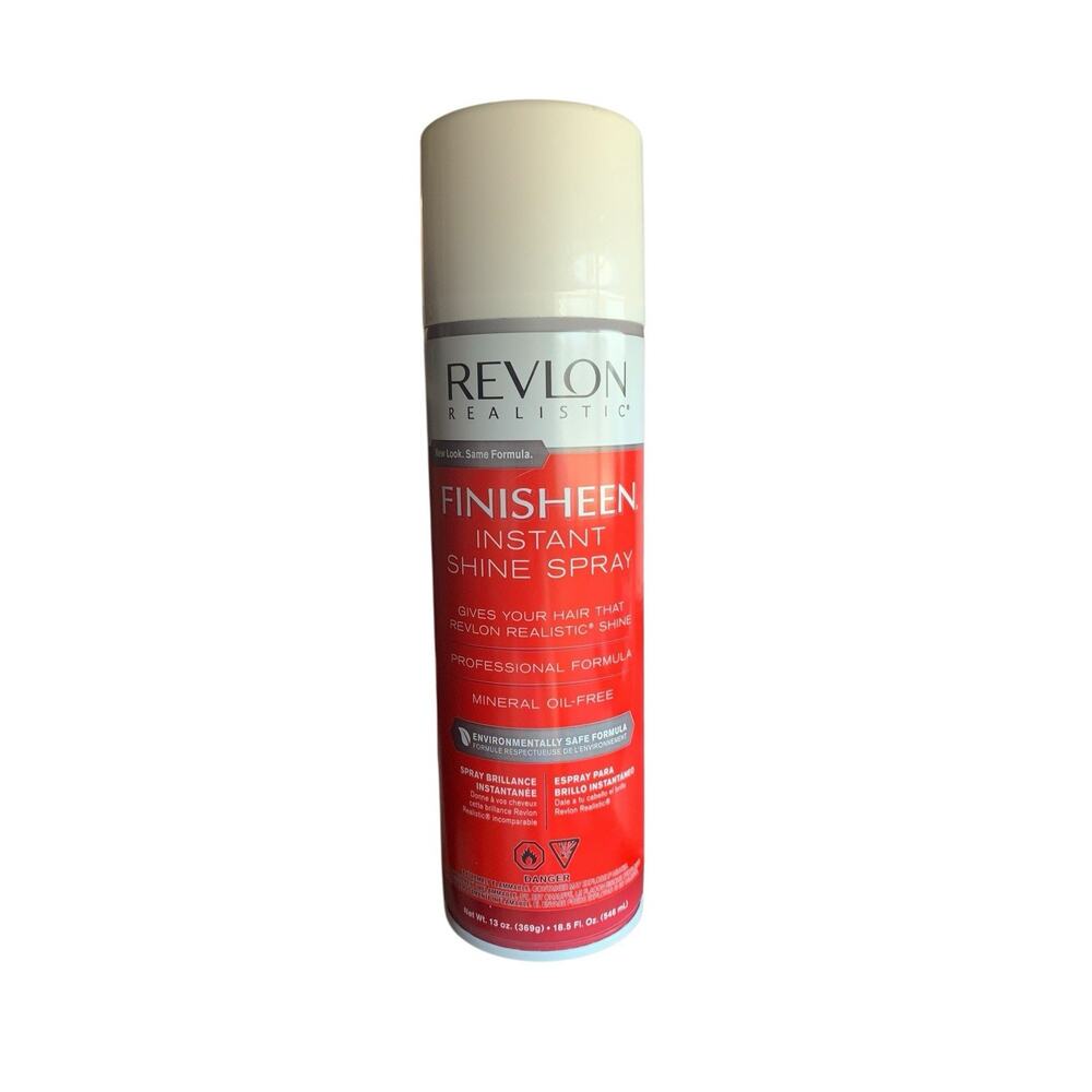 1 Revlon Finisheen Instant‎ Shine Oil Sheen Conditioning Spray 13 Oz JUMBO SIZE